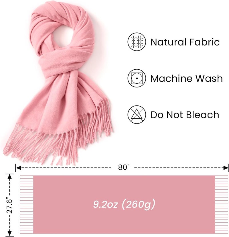 Premillow Scarfs for Women, Winter Scarf, Classic Pashmina Shawls and Wraps, Cashmere Feel Scarfs for Women, Long Scarves - Image 3